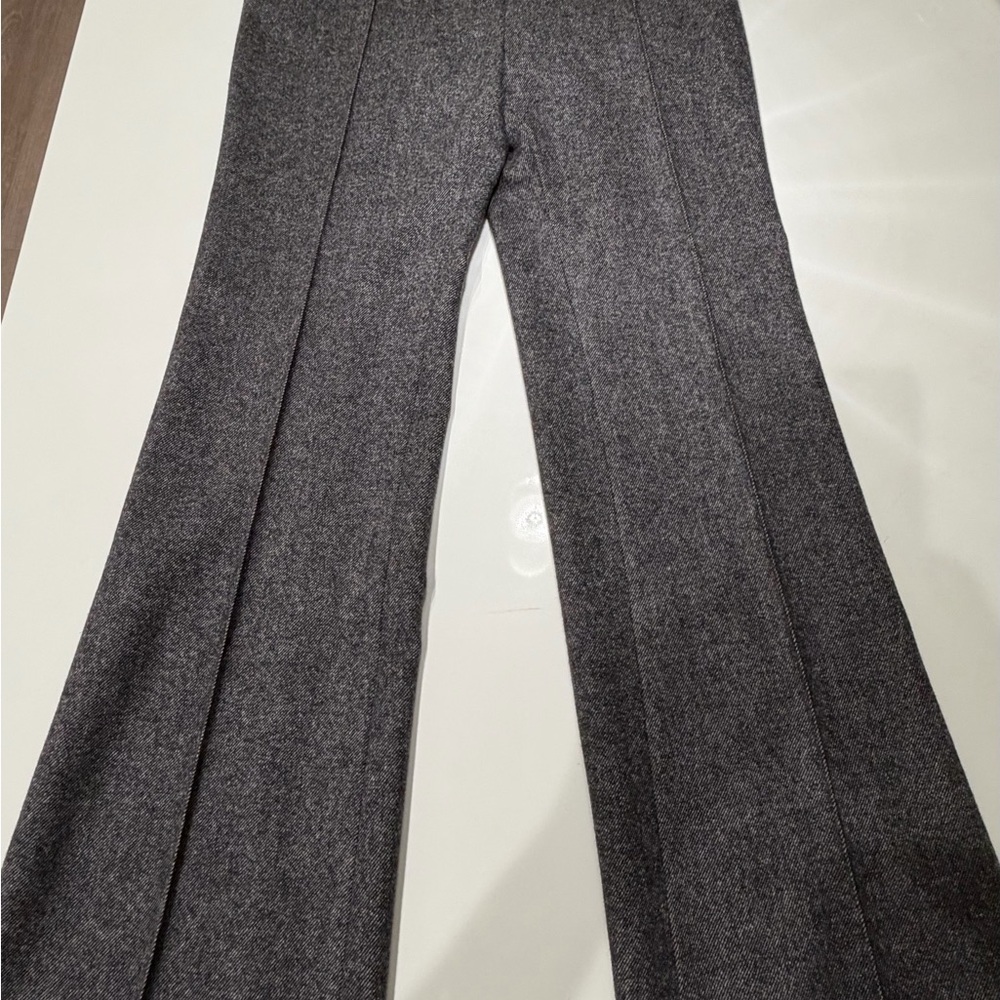Dior Charcoal Herringbone Trousers